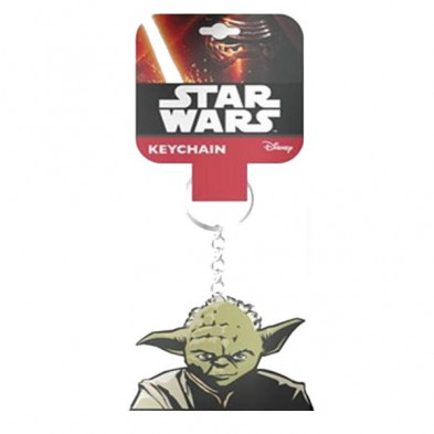 Imagen llavero de goma star wars maestro yoda Imagen llavero de goma star wars maestro yoda