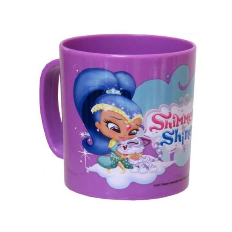 Imagen taza de plastico microondas shimmer&shine Imagen taza de plastico microondas shimmer&shine