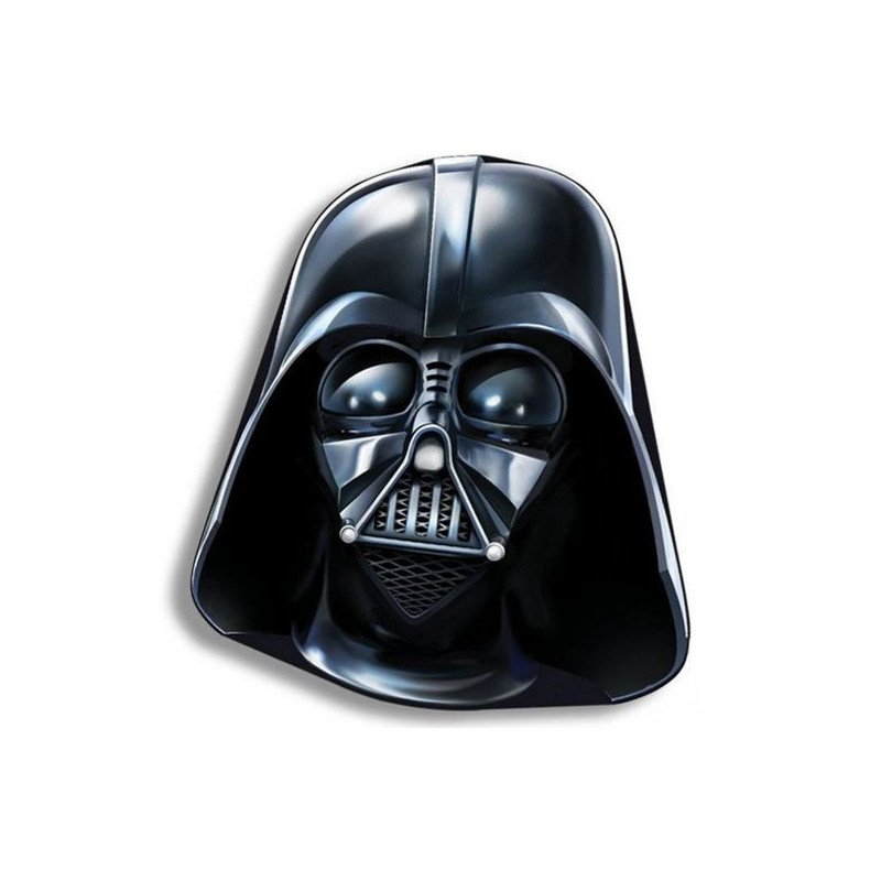 Imagen cojin con forma darth vader 40cm