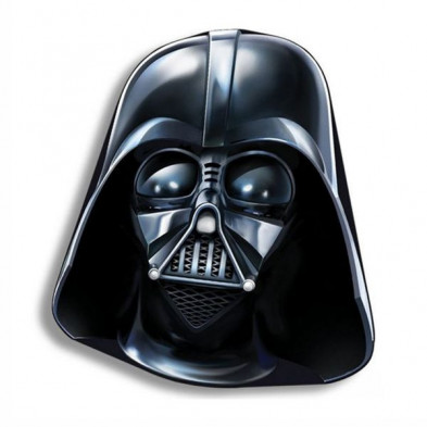 Imagen cojin con forma darth vader 40cm