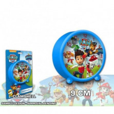 imagen 1 de despertador redondo paw patrol 9cm