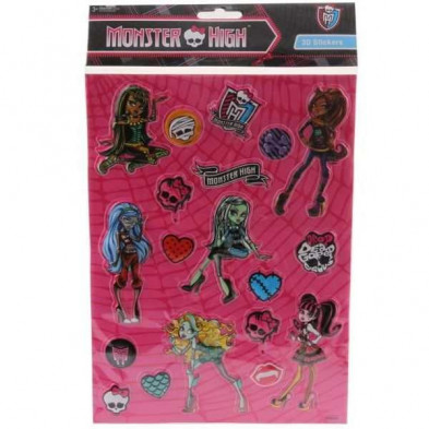Imagen sticker 3d monster high