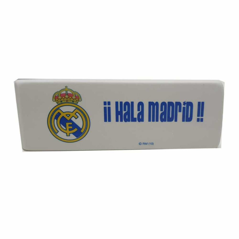 Imagen goma gigante real madrid 14x5x1cm