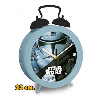 Imagen reloj campanas 23cm soldado clon star wars