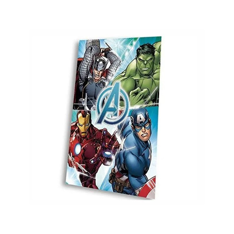 Imagen manta polar 150x100cm avengers