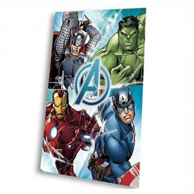 Imagen manta polar 150x100cm avengers