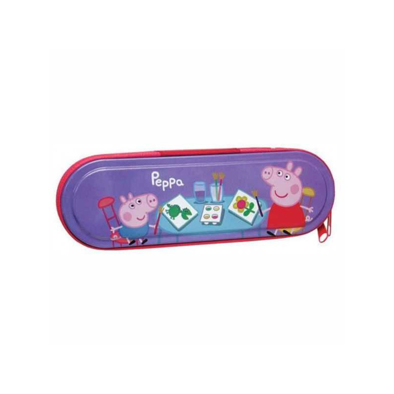 Imagen plumier metal peppa pig