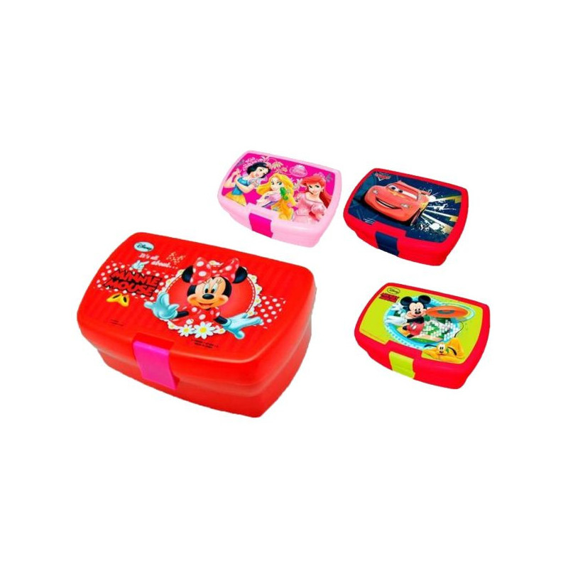 Imagen fiambrera pvc disney modelo surtido
