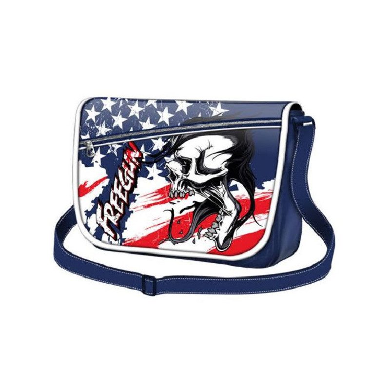 Imagen freegun bandolera solapa america 39x29x12cm