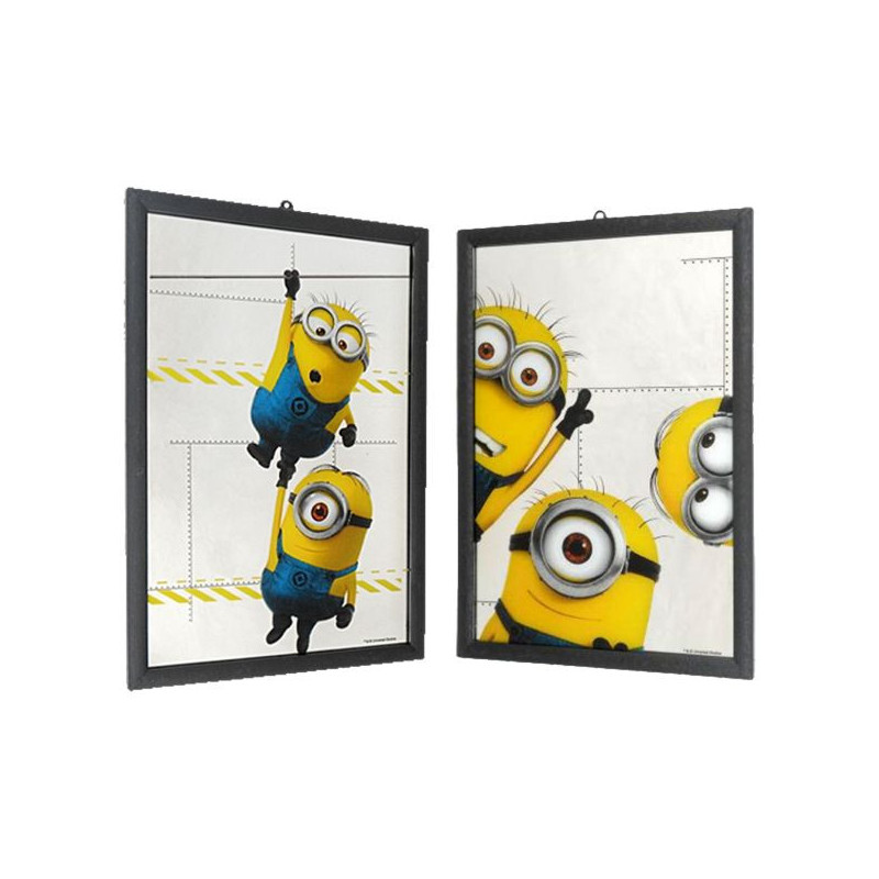 Imagen espejo pared madera minions 2 mod stdo Imagen espejo pared madera minions 2 mod stdo