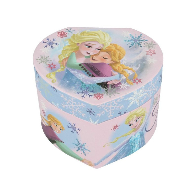 Imagen joyero corazon con espejo frozen Imagen joyero corazon con espejo frozen