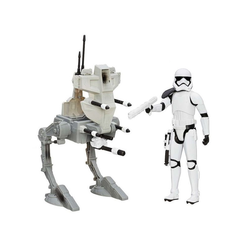 Imagen figura 30cm star wars first order assault walker