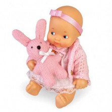 Imagen barrigitas set de bebé con ropita rosa