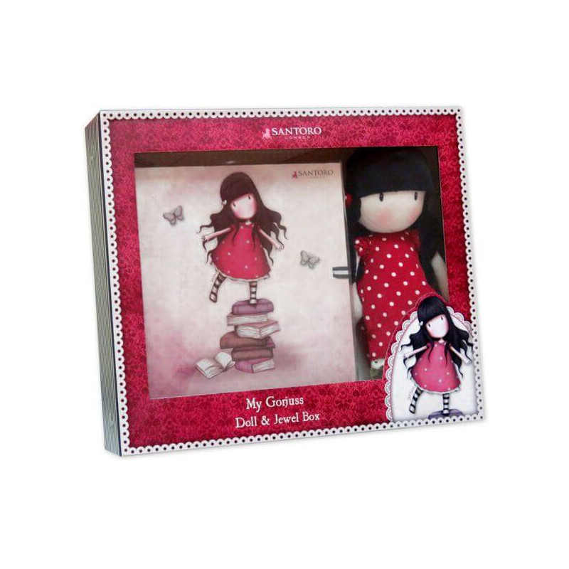 Imagen set regalo muñeca joyero libro gorjuss - new heigh