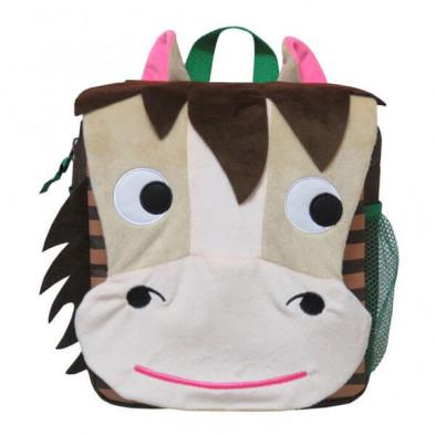 Imagen mochila infantil caballo animal bagosse 26x24x10cm