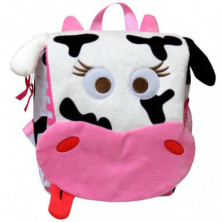 Imagen mochila infantil vaca animal bagosse 26x24x10cm