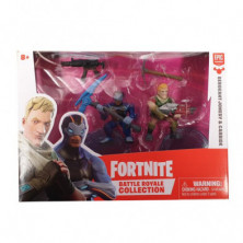 imagen 1 de fortnite set 2 figuras sergeant jonesy y carbide