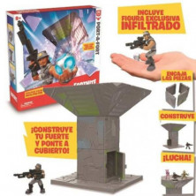 Imagen fortnite - fort playset + 1 figuras