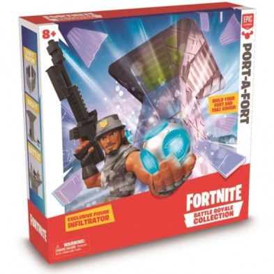 imagen 4 de fortnite - fort playset + 1 figuras