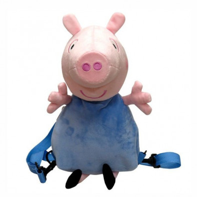 imagen 2 de mochila peluche peppa pig 3d  - george