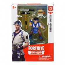 imagen 1 de fortnite figura sushi master 5cm