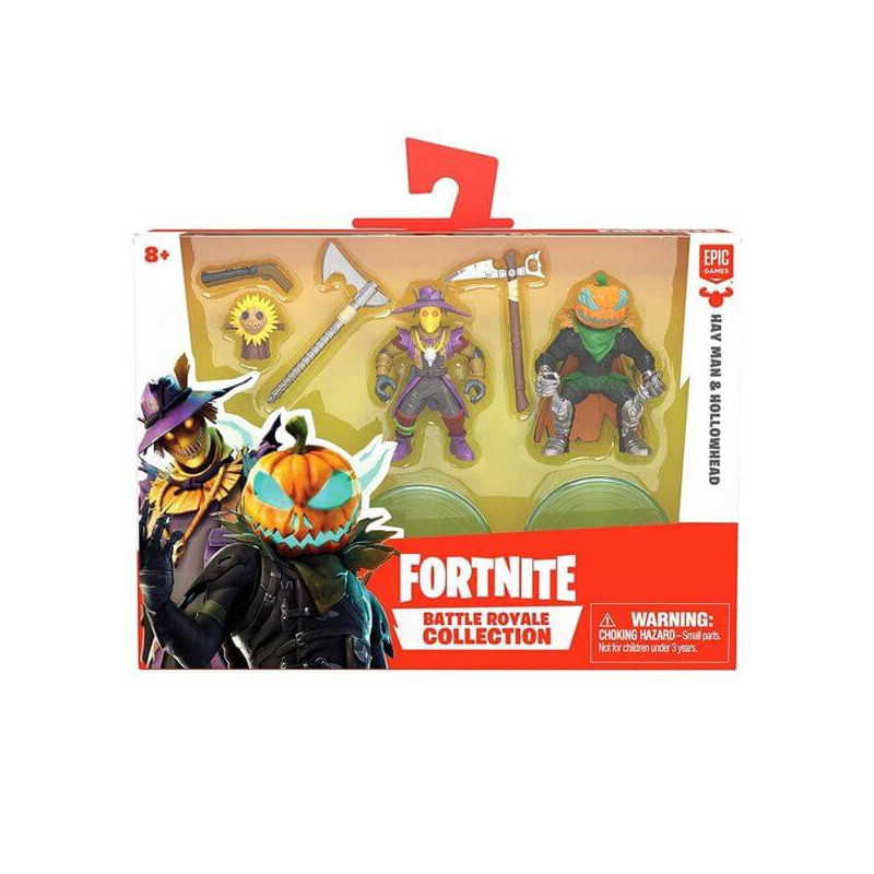 Imagen fortnite set 2 figuras hay man y hollowhead