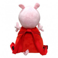 imagen 2 de mochila peluche peppa pig 3d  - peppa