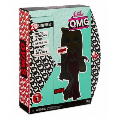 imagen 2 de lol surprise omg fashion doll top secret swag