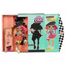 imagen 1 de lol omg fashion doll top secret neonlicious