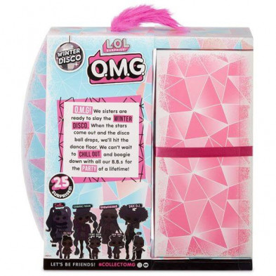 imagen 3 de lol surprise omg fashion doll winter disco dollie