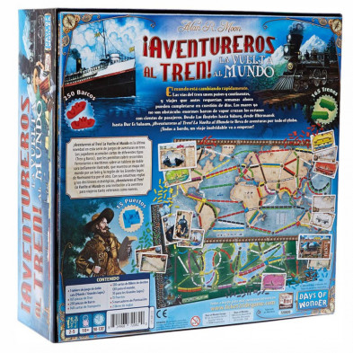 imagen 1 de ¡aventureros al tren! la vuelta al mundo juego