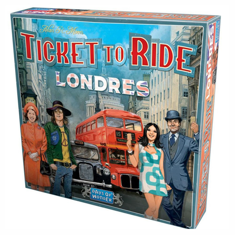 Imagen ¡aventureros al tren! londres juego