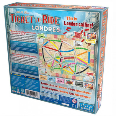 imagen 2 de ¡aventureros al tren! londres juego