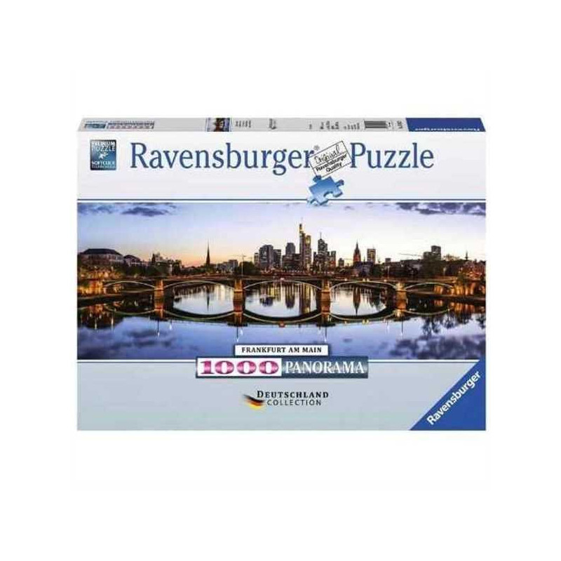 Imagen puzle puente de frankfurt 1000 piezas Imagen puzle puente de frankfurt 1000 piezas