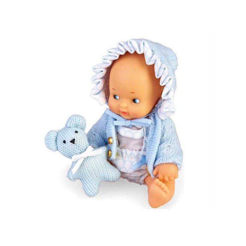 Imagen barrigitas set de bebé con ropita azul Imagen barrigitas set de bebé con ropita azul