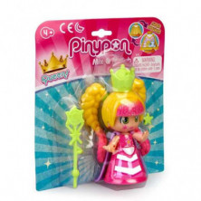 imagen 1 de pinypon figura queen flower