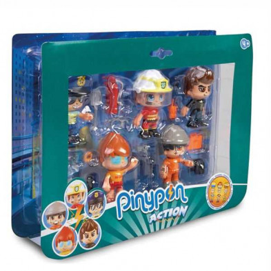 imagen 1 de pinypon figura acción pack 5 figuras serie 2