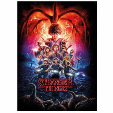 imagen 1 de puzle imposible stranger things 2 1000 piezas