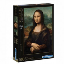 Imagen puzle leonardo gioconda 500 piezas