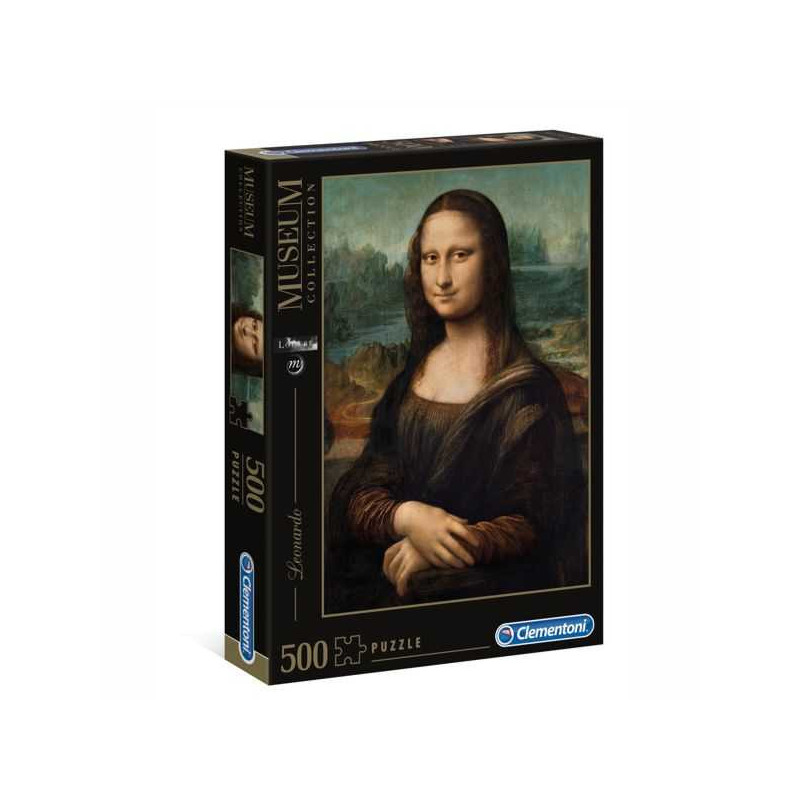 Imagen puzle leonardo gioconda 500 piezas Imagen puzle leonardo gioconda 500 piezas