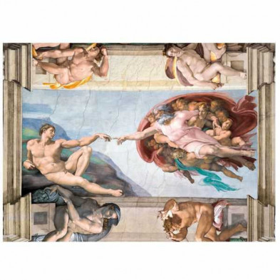 imagen 1 de puzle la creación del hombre michelangelo 1000 pzs
