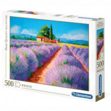 Imagen puzle lavanda 500 piezas