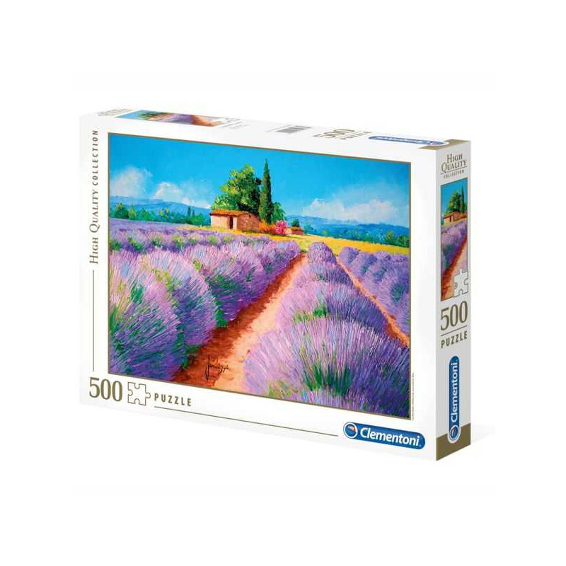 Imagen puzle lavanda 500 piezas