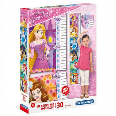 Imagen puzle princesas maxi metro 30 piezas