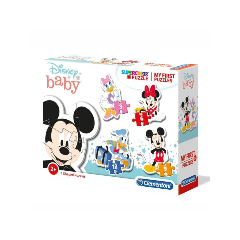 Quebra-cabeça 6 em 1 Disney Mickey Minnie