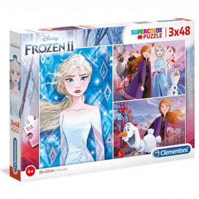 Imagen puzle frozen 2 3 x 48 piezas