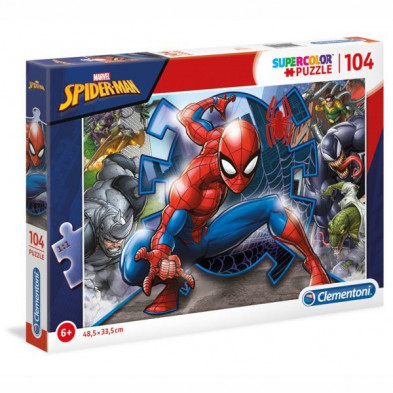 Imagen puzle spiderman 104 piezas