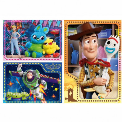 imagen 1 de puzle toy story 4 3 x 48 piezas
