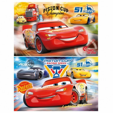 imagen 1 de puzle cars 2 x 20 piezas