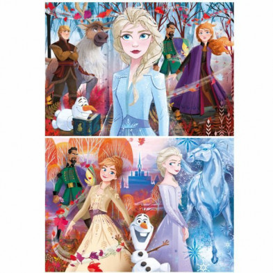 imagen 1 de puzle frozen 2 - 2 x 20 piezas